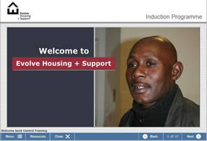 Evolve Housing + Support personalised course